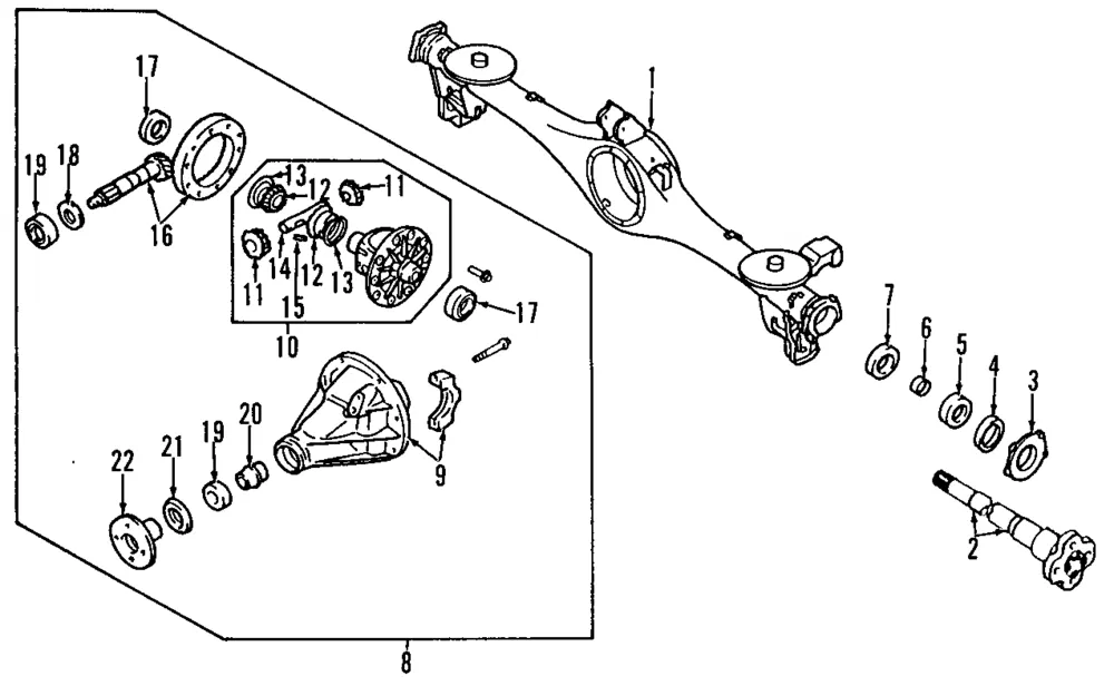 Companion Flange - Kia (0K012-27120)