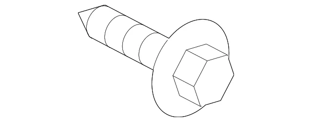 Stay Bracket Bolt - Nissan (01121-A8271)