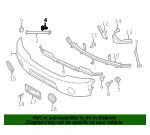Side Bracket Bolt - Nissan (011210039U) - view 6