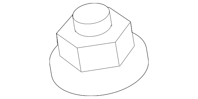 Top Nut - Nissan (01223-0004U)