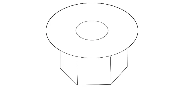 Nut - Nissan (01225-00521) - view 2