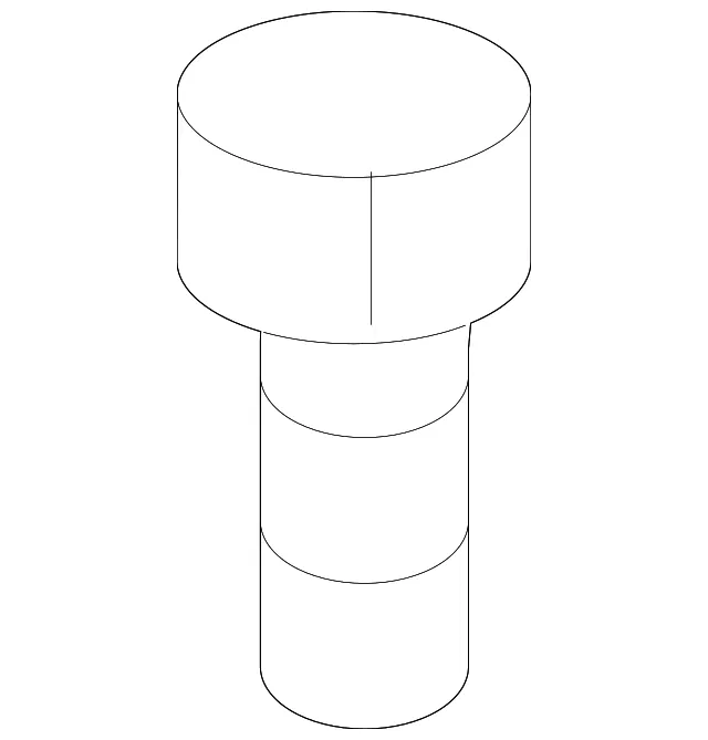 Channel Screw - Nissan (01424-0010U)