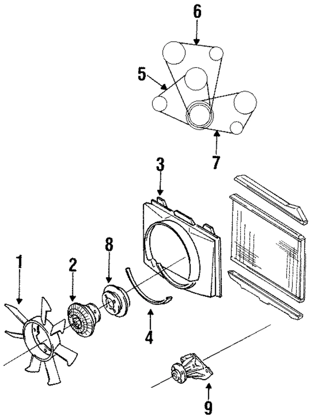 Accessory Drive Belt - Nissan (02117-15523)