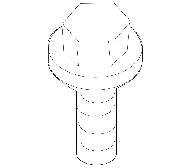 Mount Bracket Bolt - Nissan (08110-6252G)