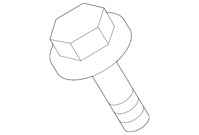 Belt Tensioner Pulley Bolt - Nissan (081A8-8501A)