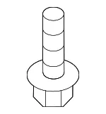 Belt Tensioner Bolt - Nissan (081B8-8301A) - view 4