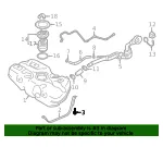 Belt Tensioner Bolt - Nissan (081B8-8301A) - view 5