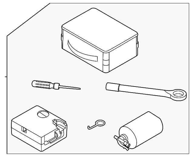 Tool Kit - Kia (09130-CV200)