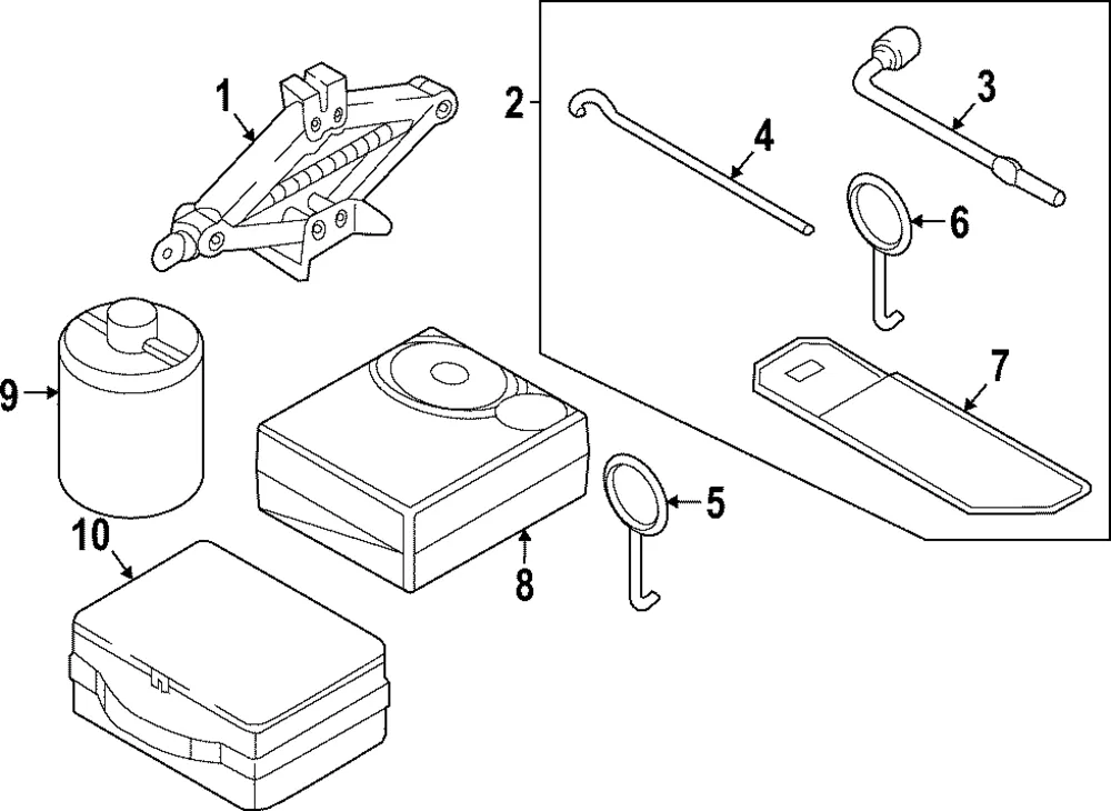 Tool Kit - Kia (09130-P1100)