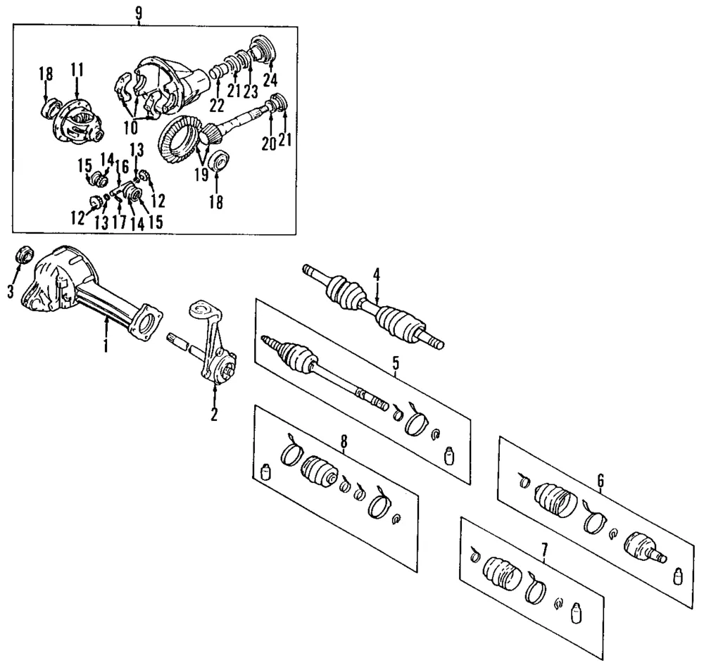 Companion Flange - Kia (0K011-27120)