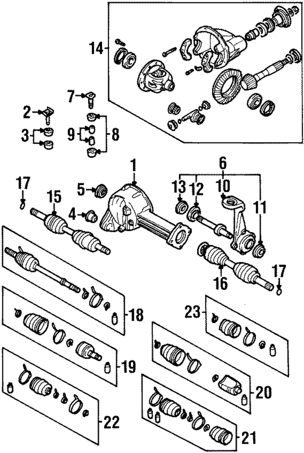 Outer Joint Assembly - Kia (0K012-22510B)