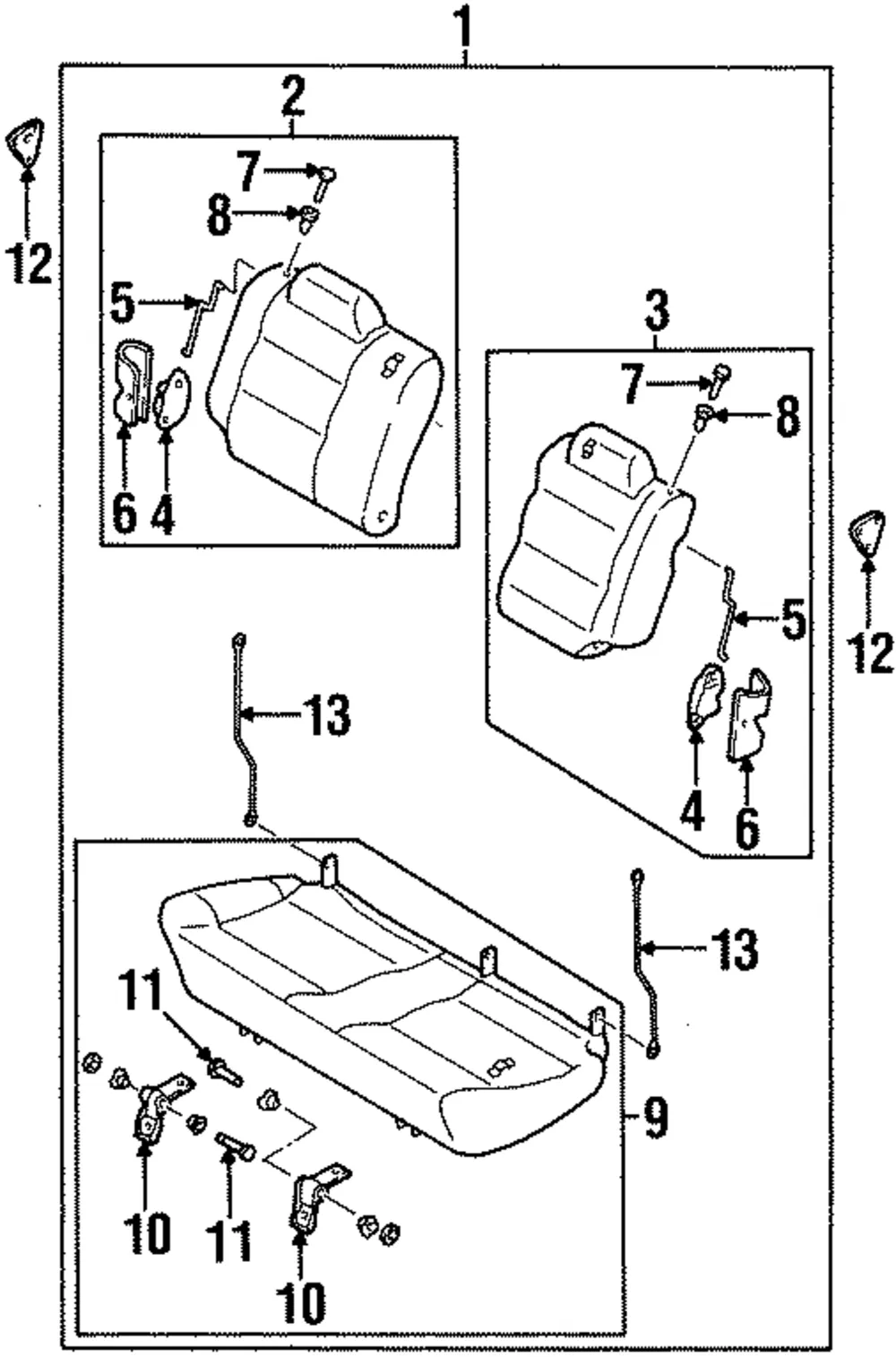 Catch - Driver's Side (LH) - Kia (0K013-88356C)