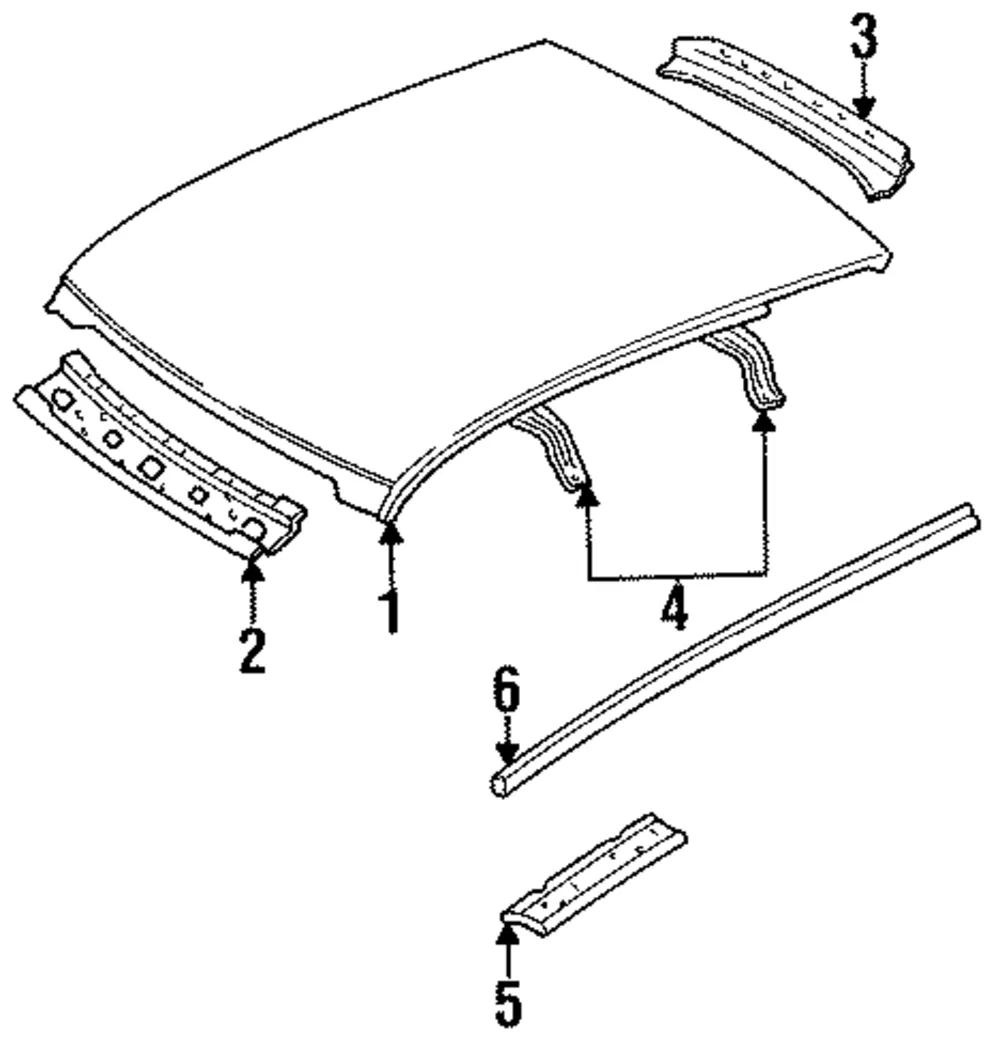 Header Panel - Kia (0K018-70620A)