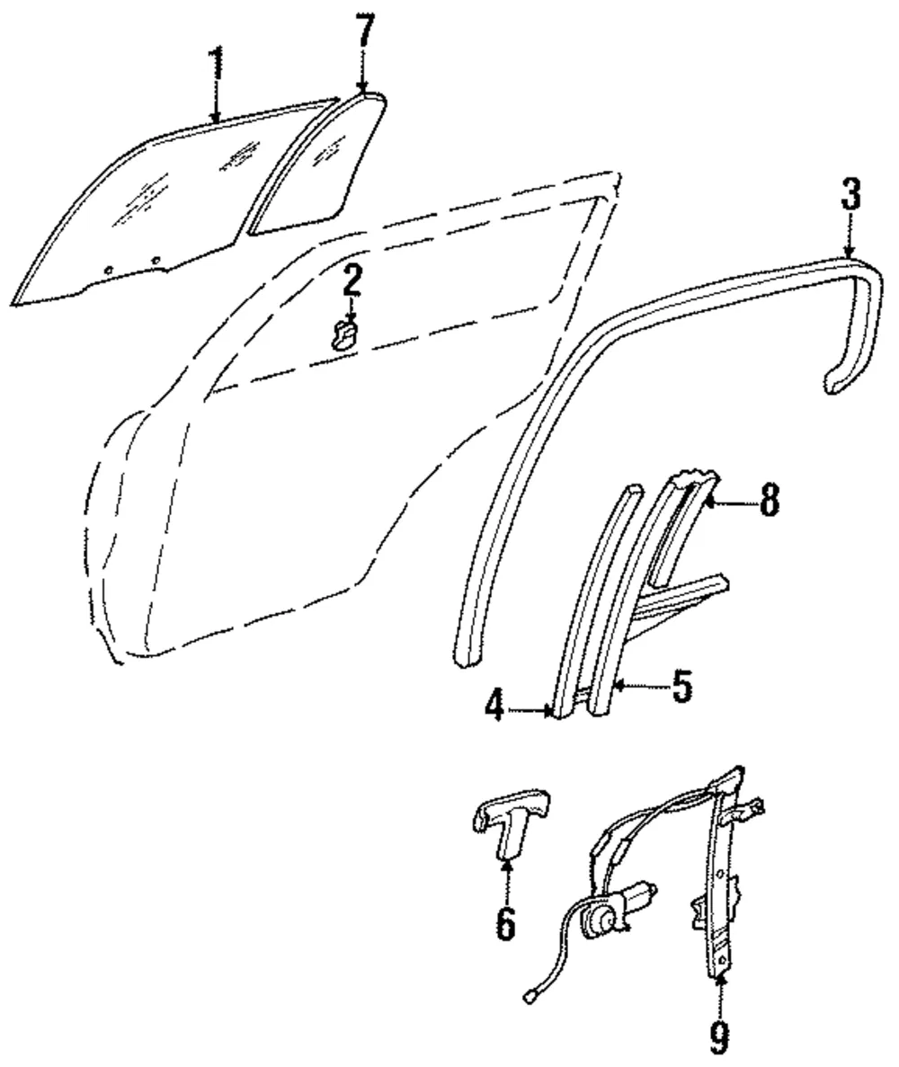 Protector - Passenger Side (RH) - Kia (0K018-72608)