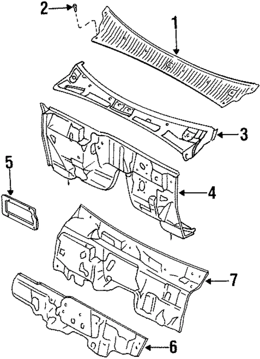 Insulator - Kia (0K08A-68621B)