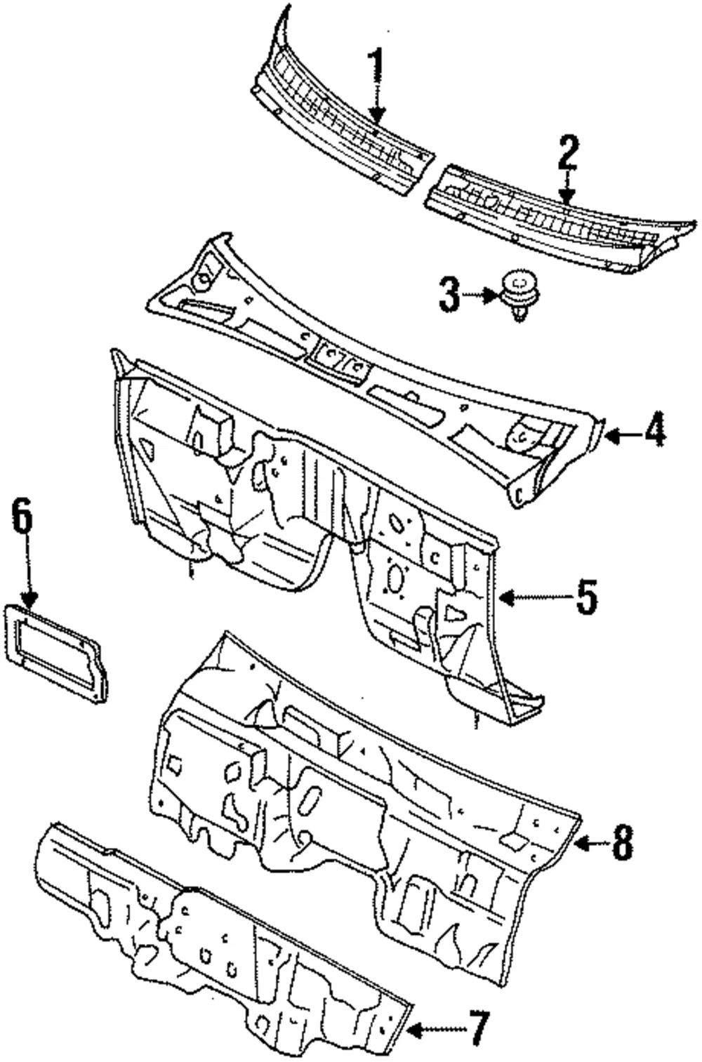 Insulator - Kia (0K054-68641H)