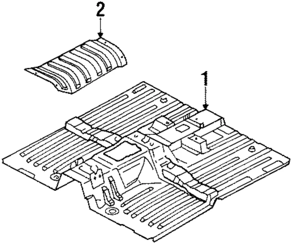 Heat Shield - Kia (0K07A-56421)