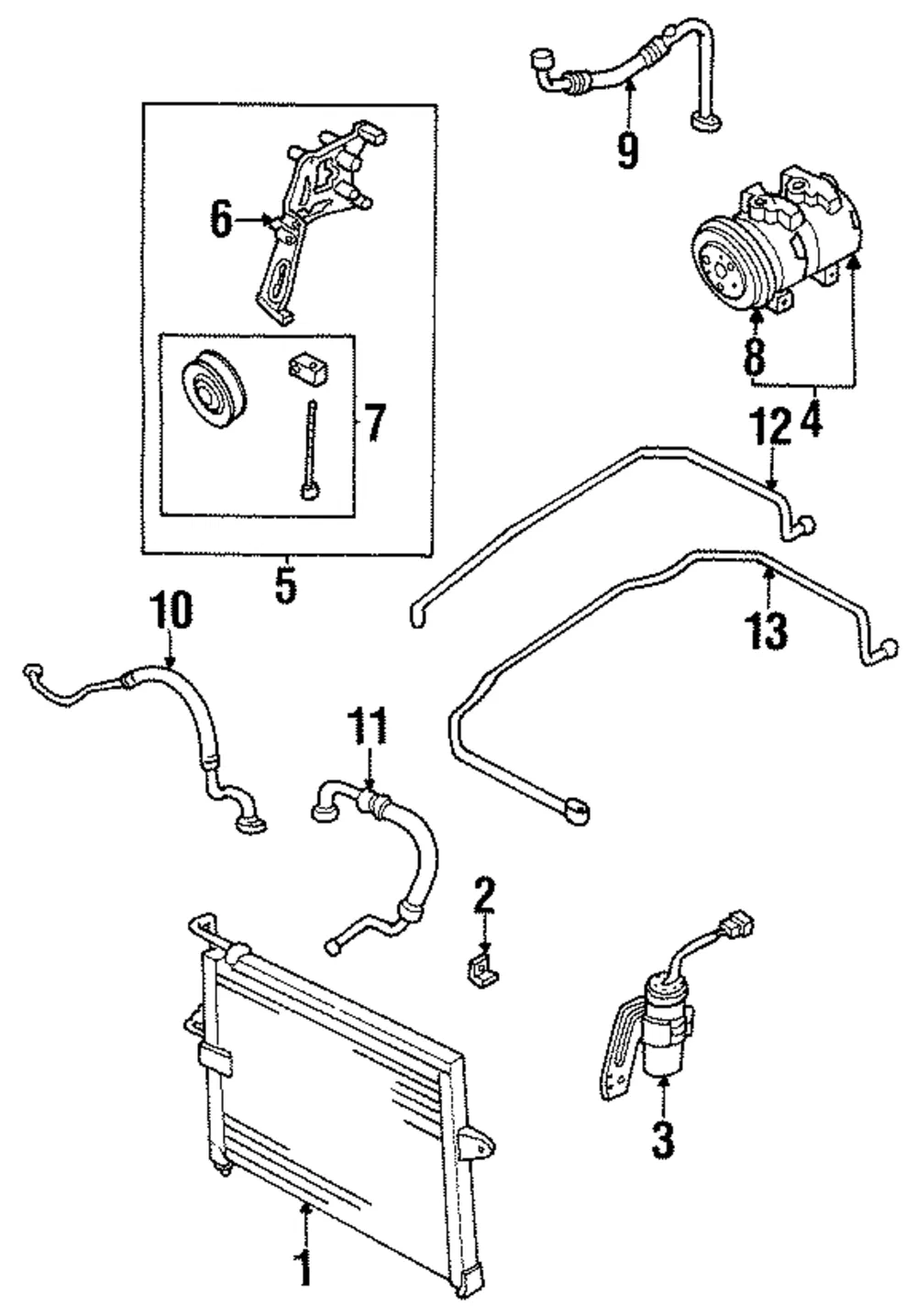 Tension Pulley - Kia (0K011-15930A)