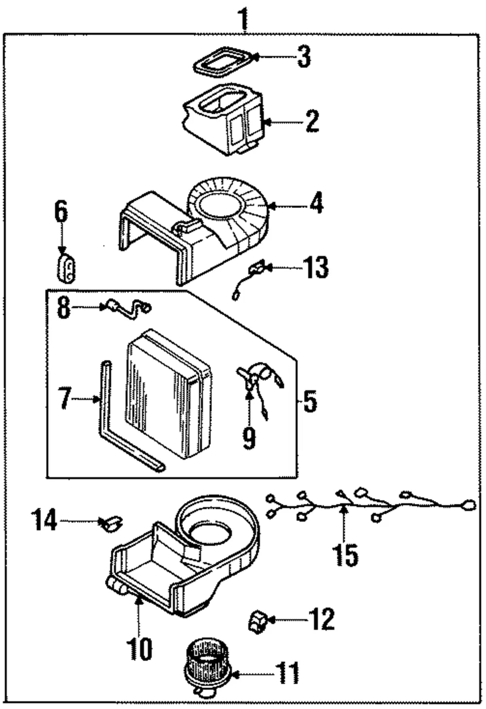 Case Assembly - Kia (0K08A-61C10)