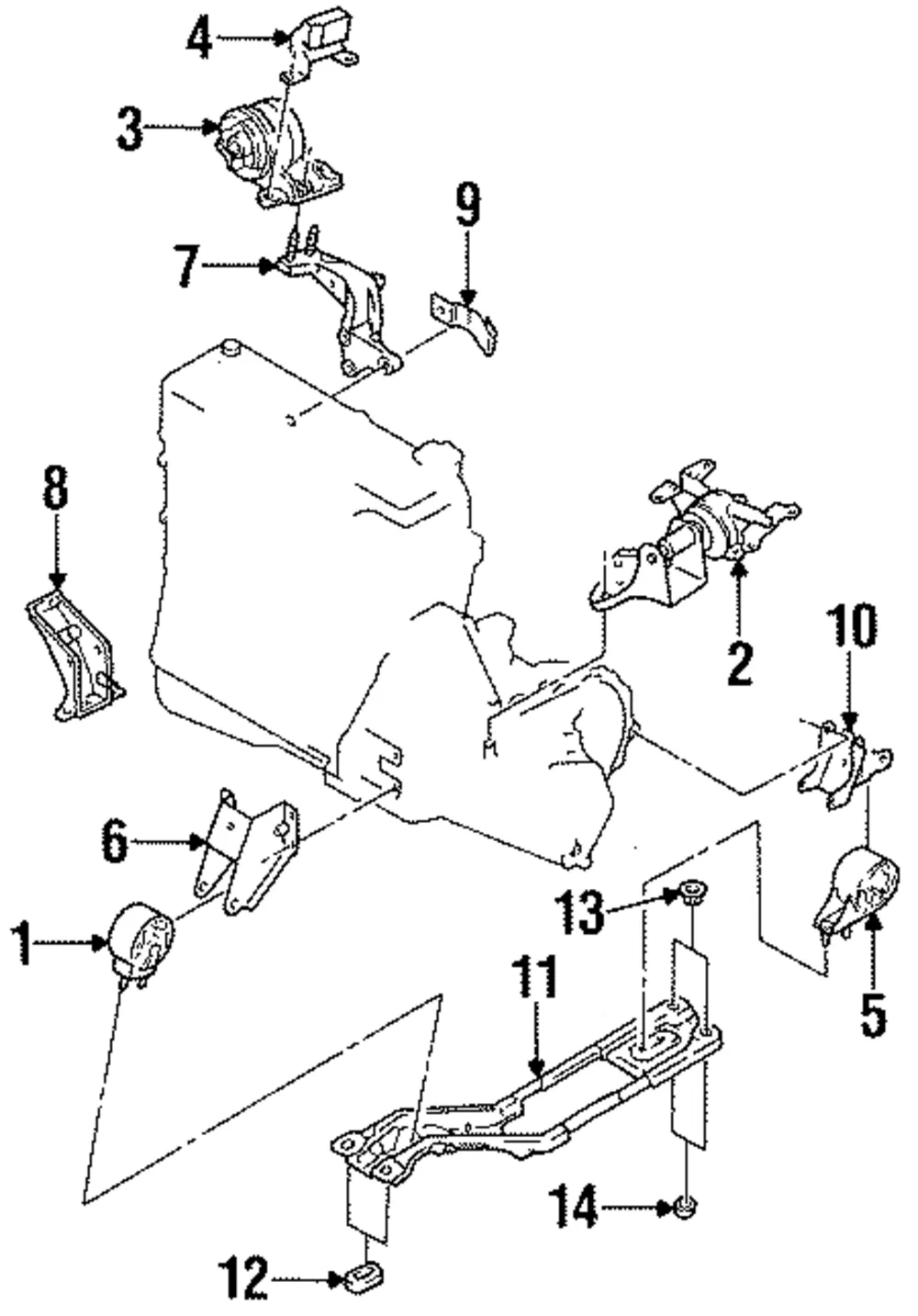 Side Bracket - Kia (0K201-39030)