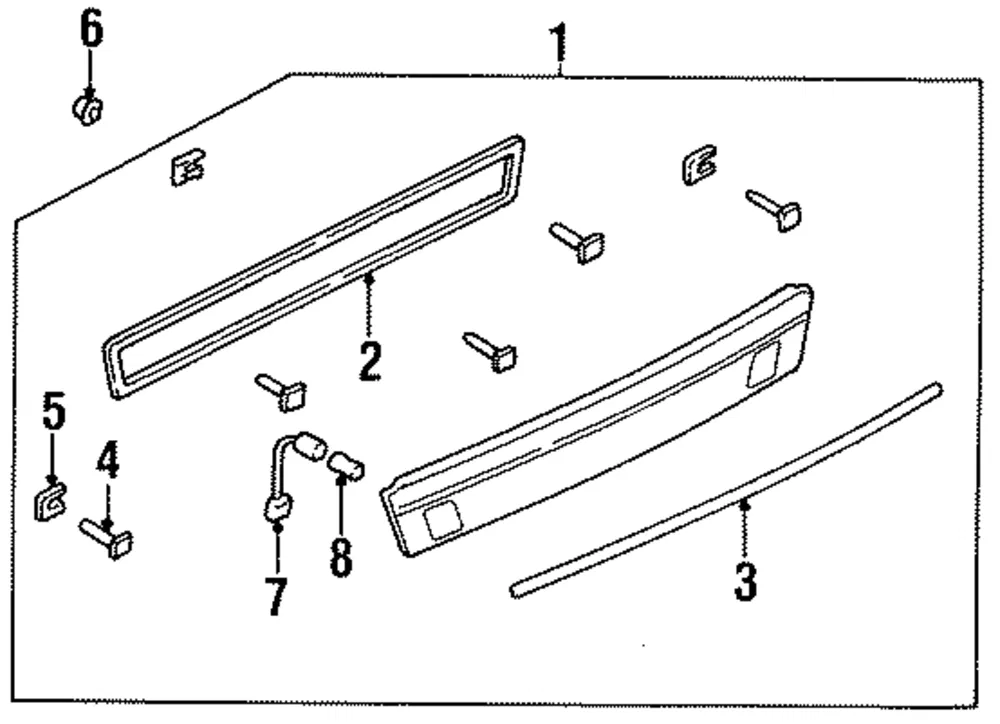 Finish Panel - Kia (0K20C-51180B)