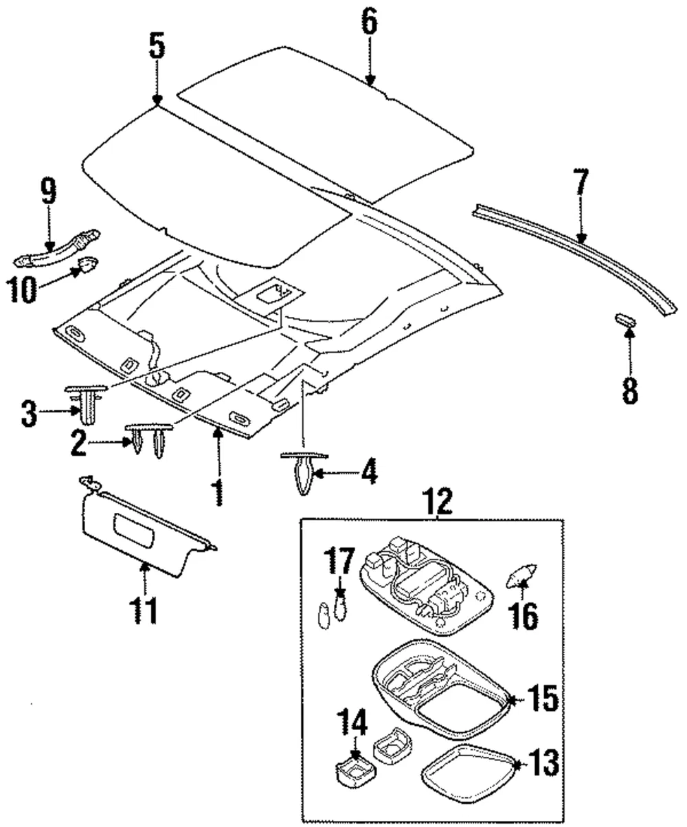Insulator - Kia (0K201-68017A)