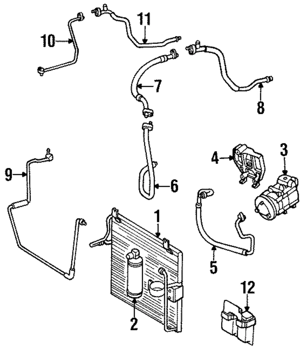 Return Pipe - Kia (0K24C-61463B)