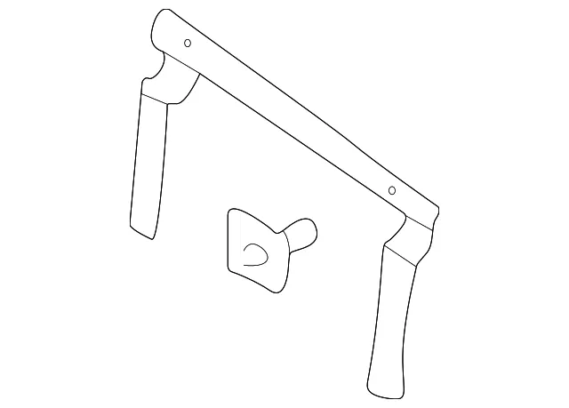 License Mount - Kia (0K20W-50170B)