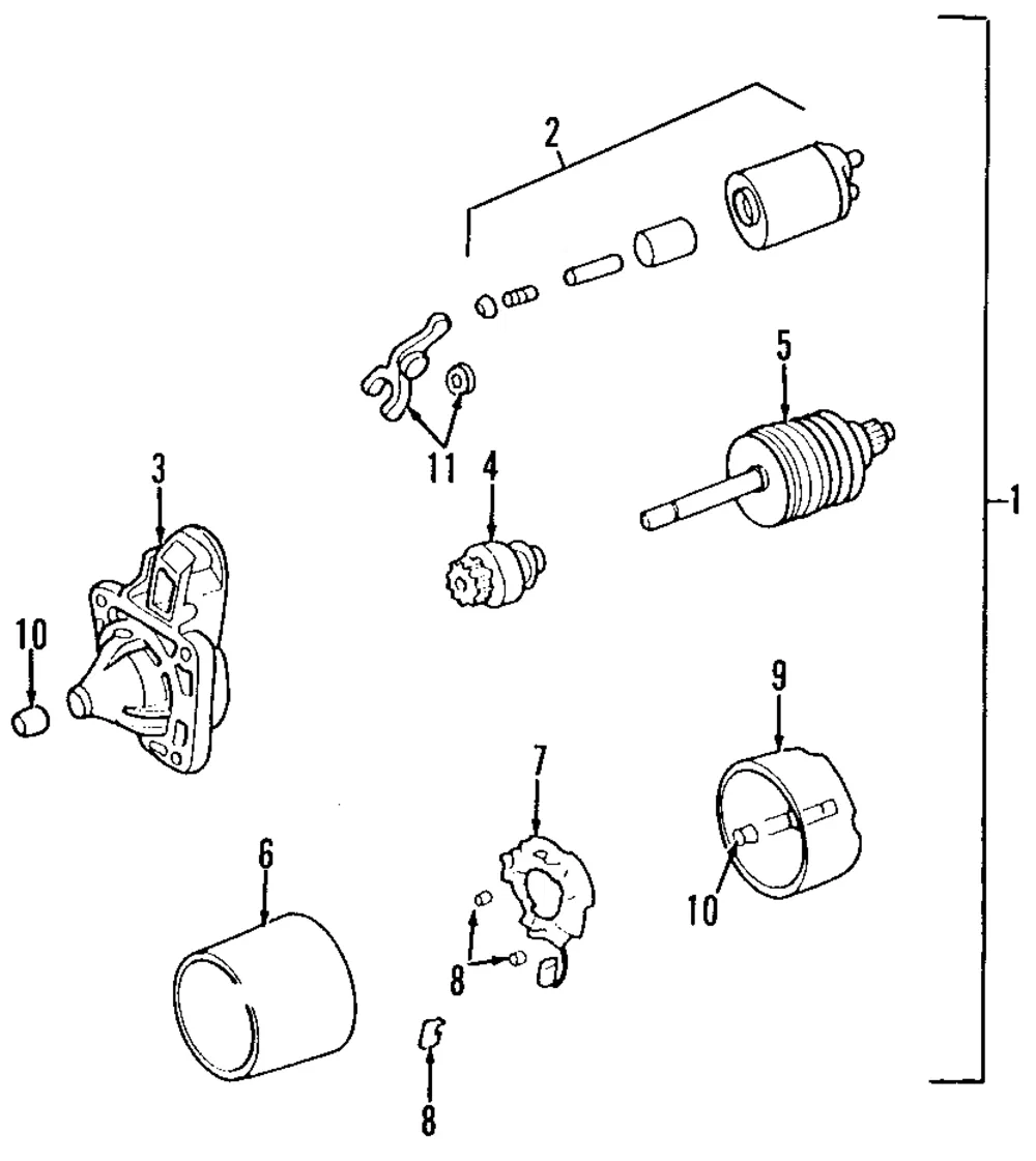 Brush Holder - Kia (0K241-18X70)
