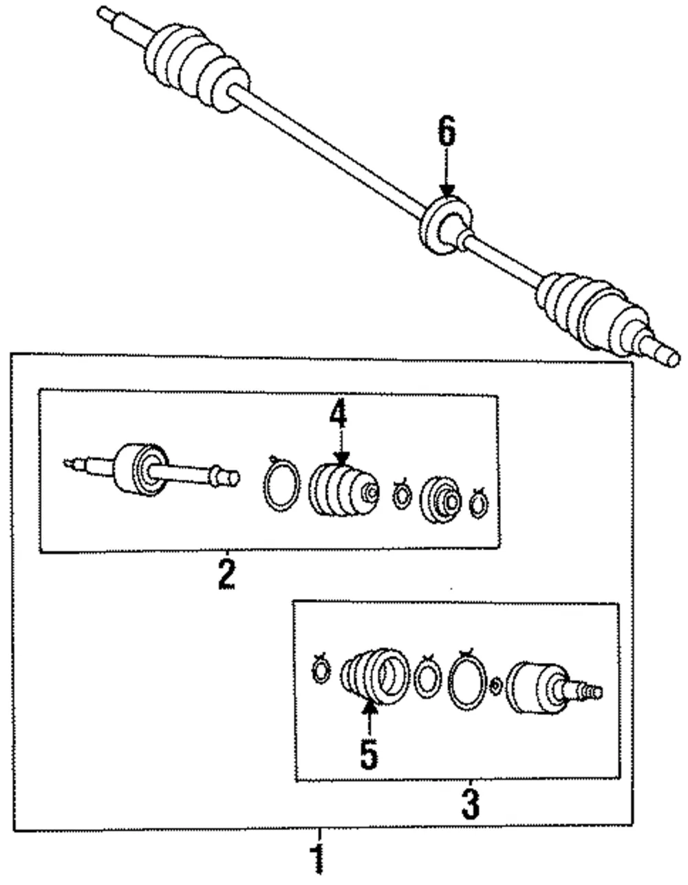 Inner Cv Joint - Kia (0K254-22520)