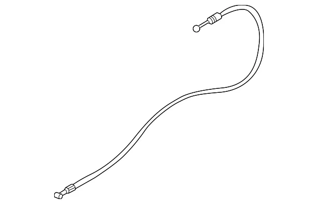 Release Cable - Kia (0K2A1-56880A)