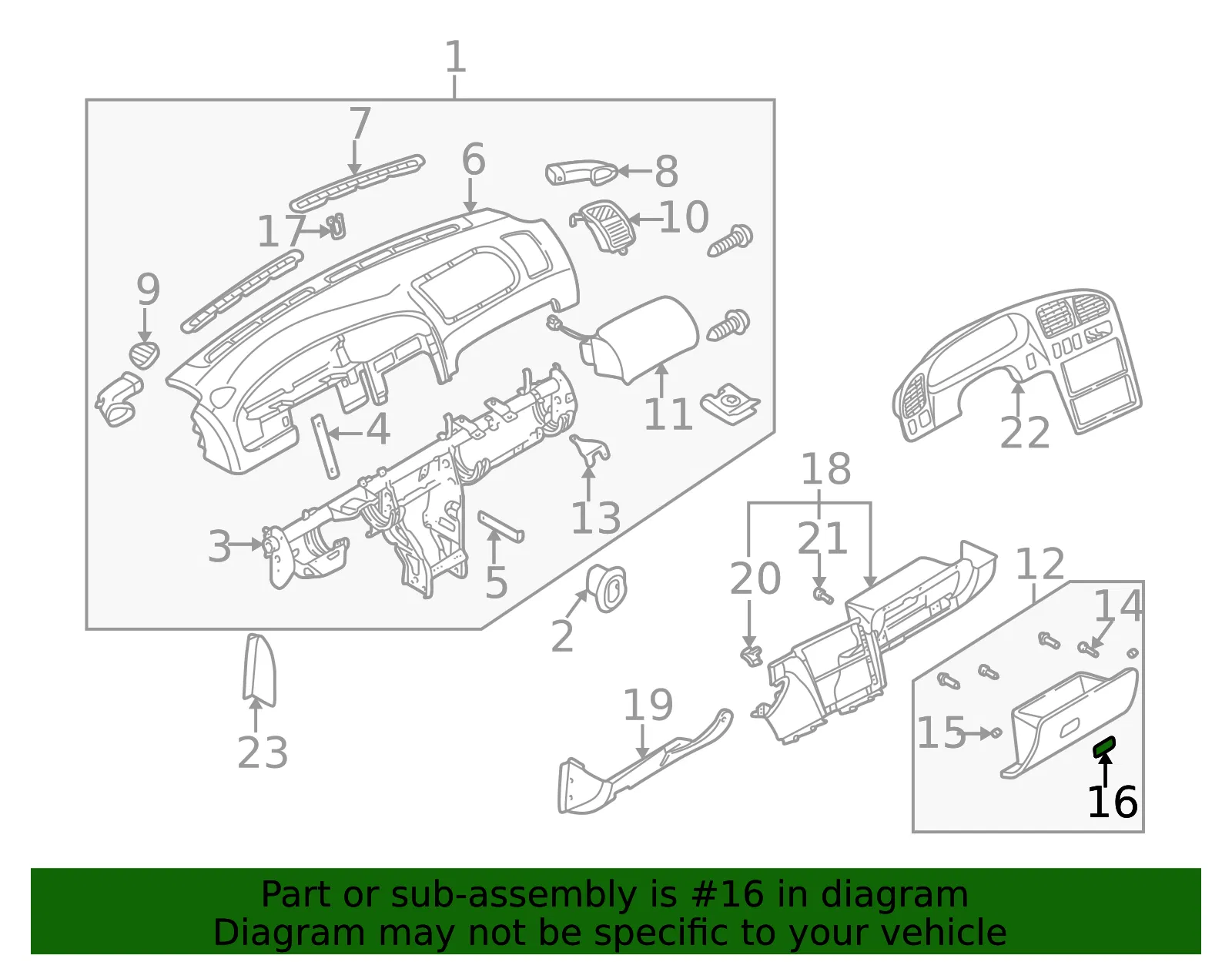 Lock - Kia (0K2A1-6409096) - view 2