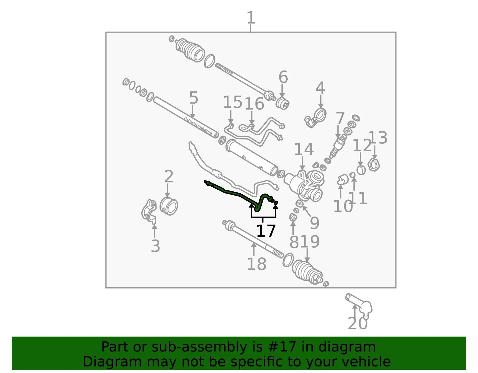 Return Pipe - Kia (0K2A2-32480B) - view 2