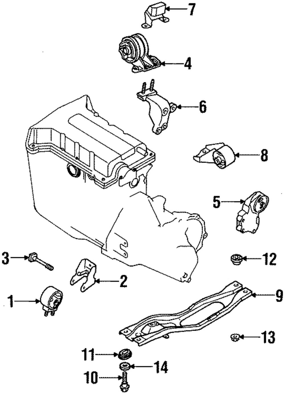 Side Mount - Kia (0K2A6-39040C)