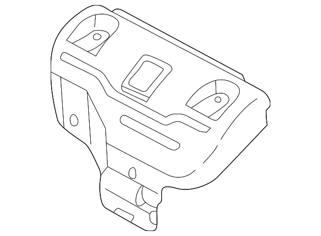 Heat Shield - Kia (0K2AA-13390)