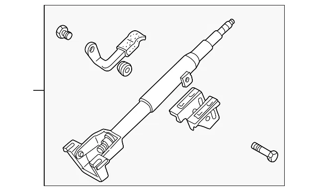 Upper Shaft - Kia (0K2ND-32100C)