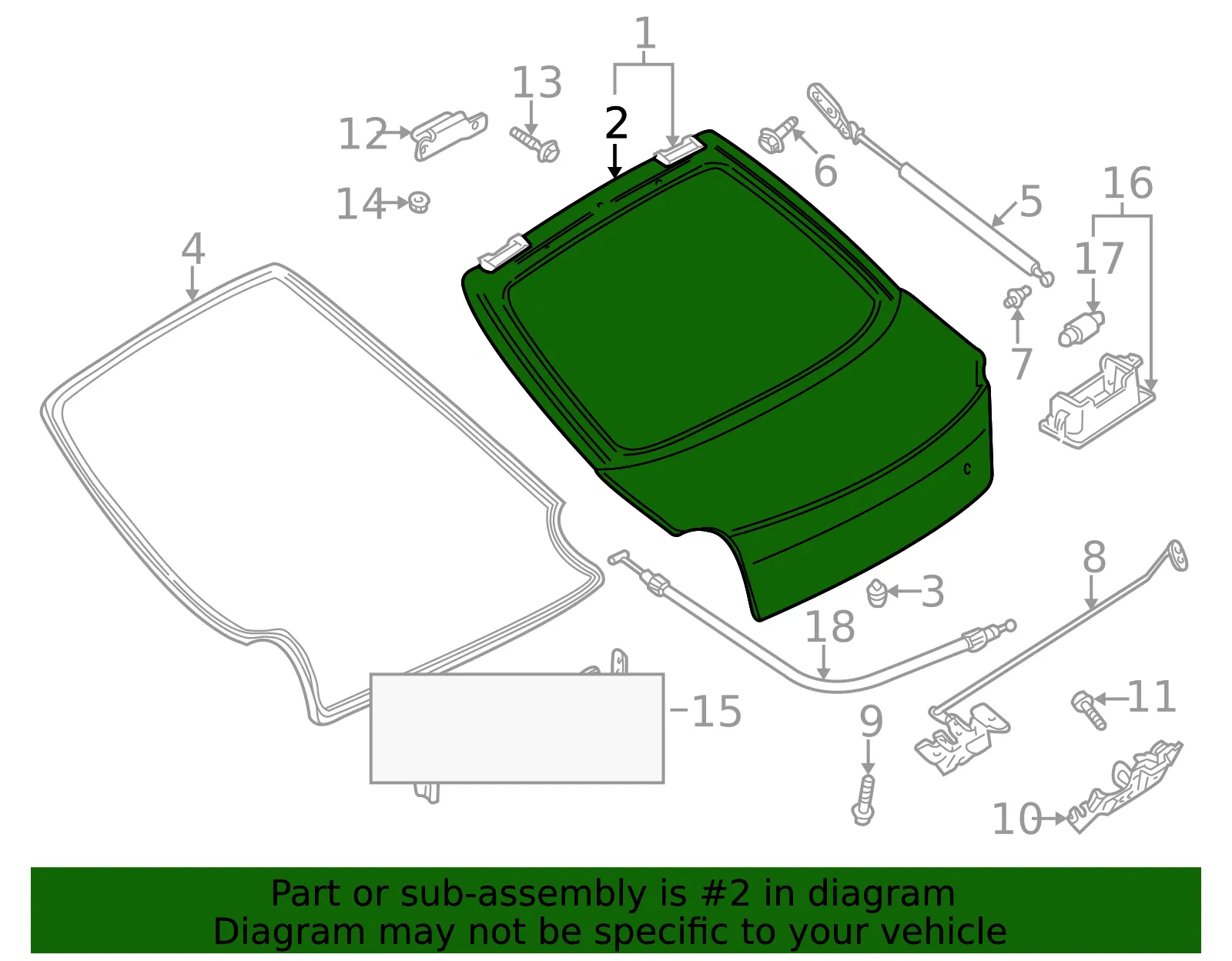 Outer Panel - Kia (0K2DJ-62031) - view 2