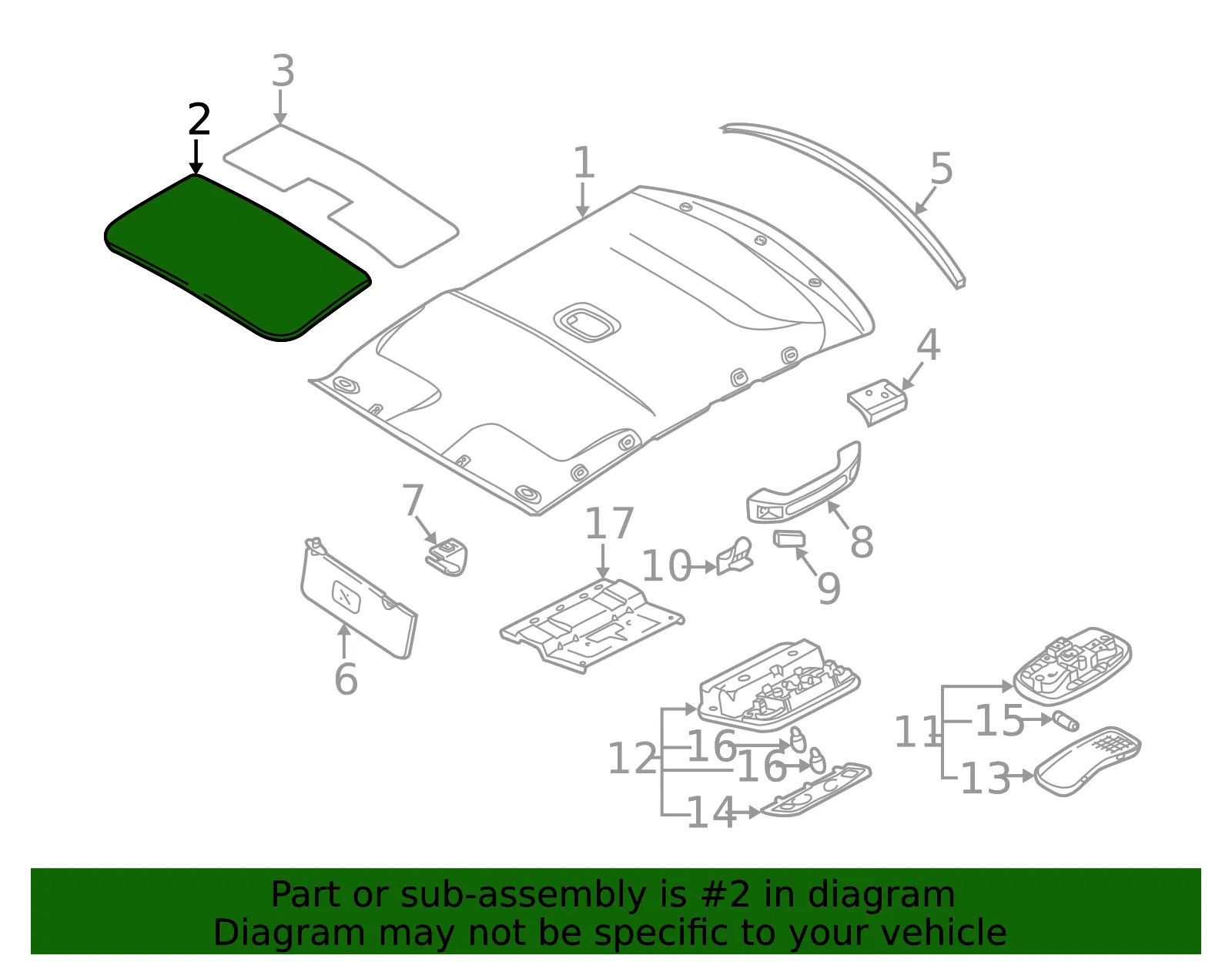 Insulator - Kia (0K2DK-68017) - view 2