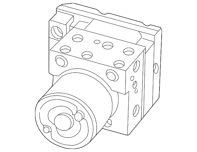 Motor & Pump - Kia (0K2NA-437A0)