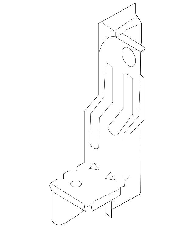 Mount Bracket - Passenger Side (RH) - Kia (0K2S1-515Y0)