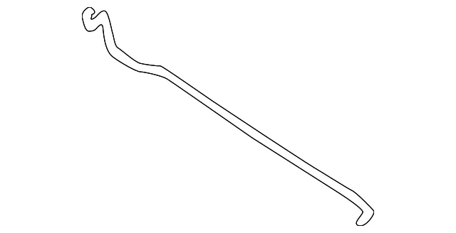 Support Rod - Kia (0K2S1-56650)