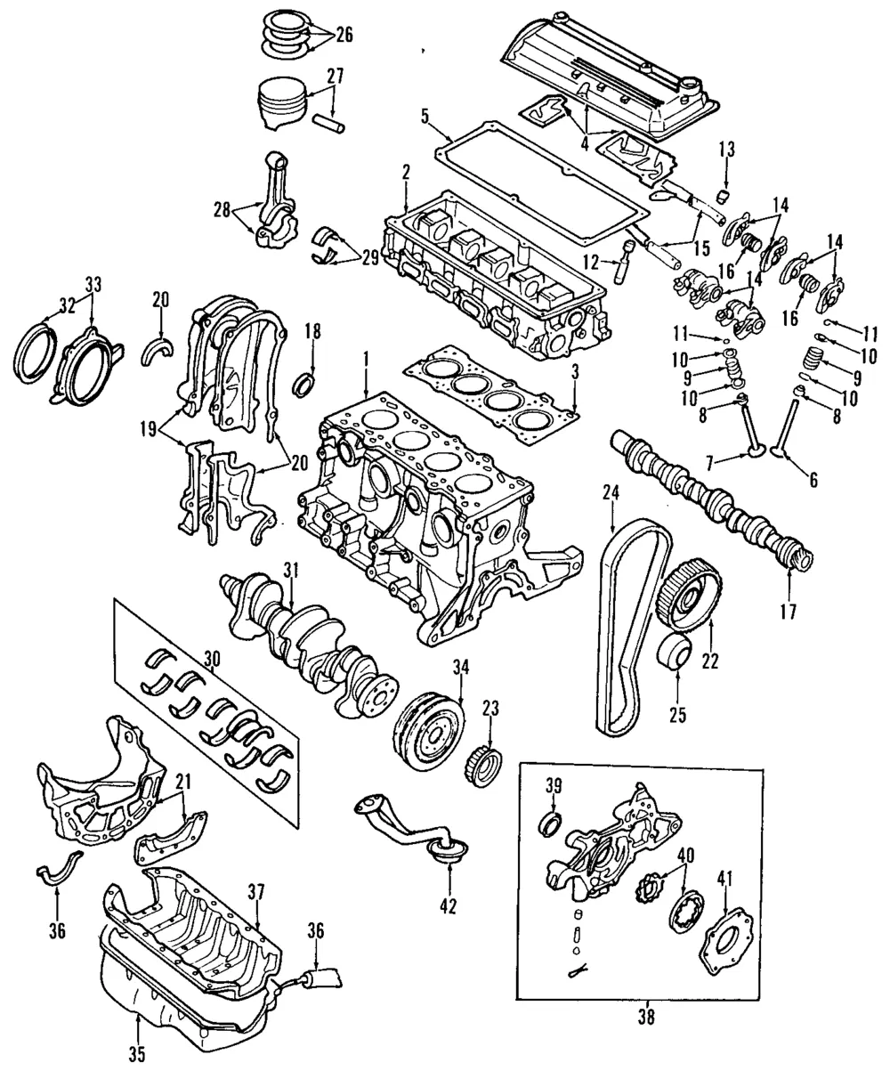 Tensioner - Kia (24410-2X000)