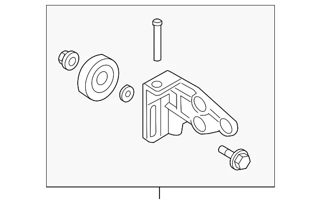 Belt Tensioner - Kia (0K30A-15930)