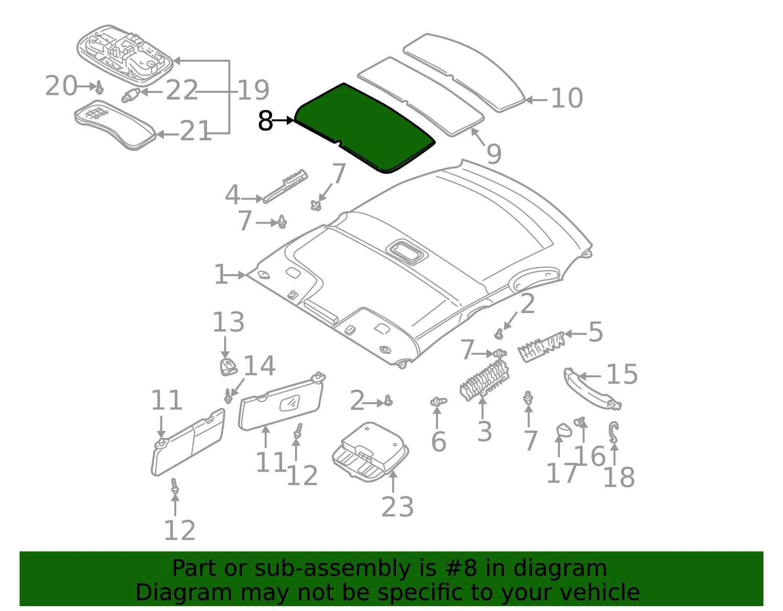 Insulator - Kia (0K30A-68016B) - view 2