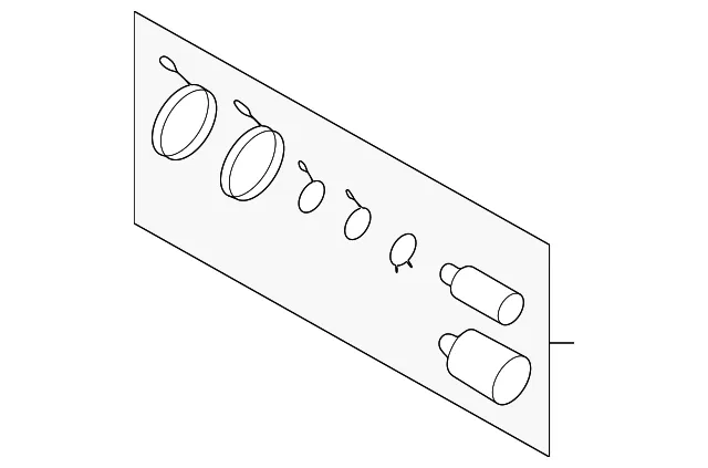 Clip Set - Kia (0K52Y-22550)