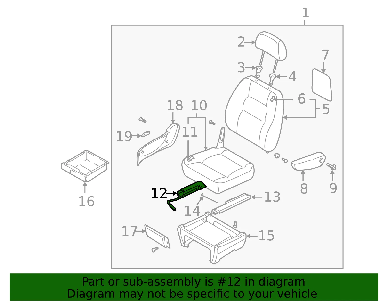 Adjuster - Kia (0K556-88106) - view 2