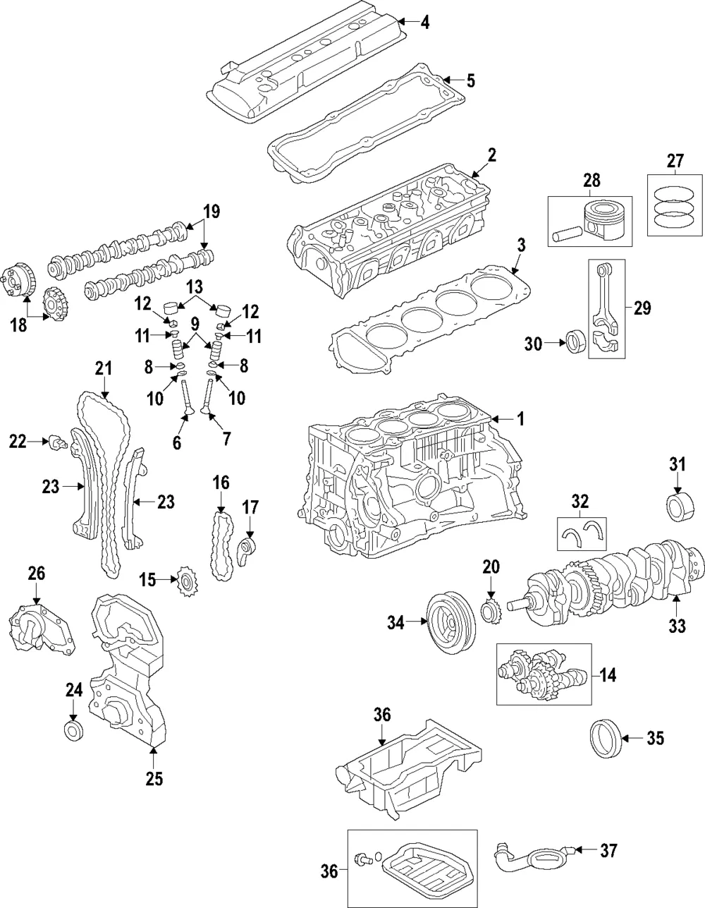 Intake Valve - Nissan (13201-3TA3A)