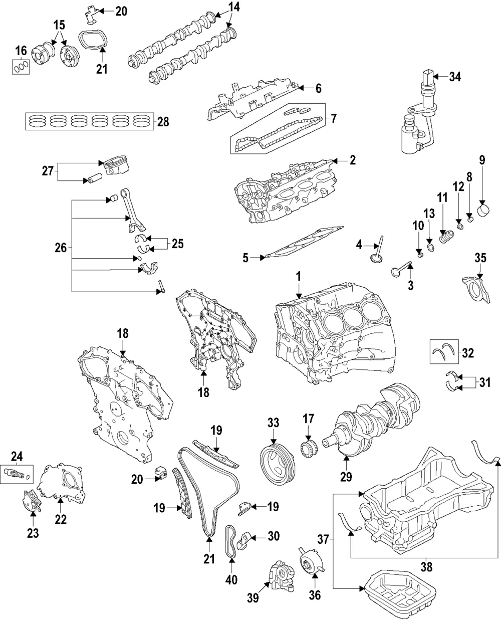 Oil Pump - Nissan (15010-6KA0A)