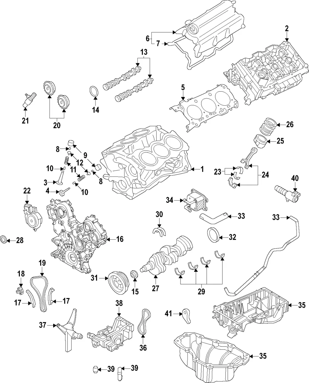 Valve Lifters - Nissan (13231-6RC5E)