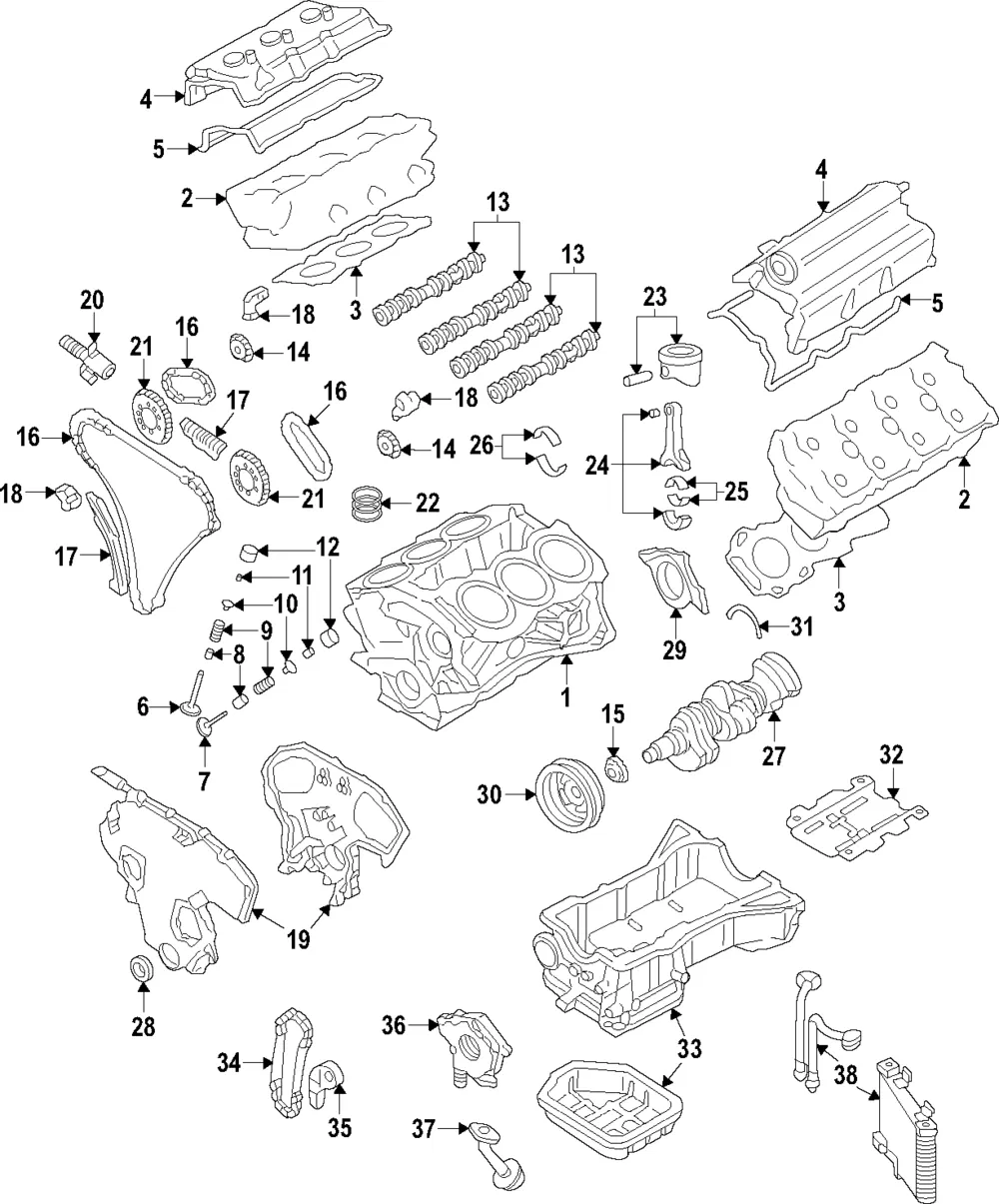 Valve Springs - Nissan (13203-6HV0C)